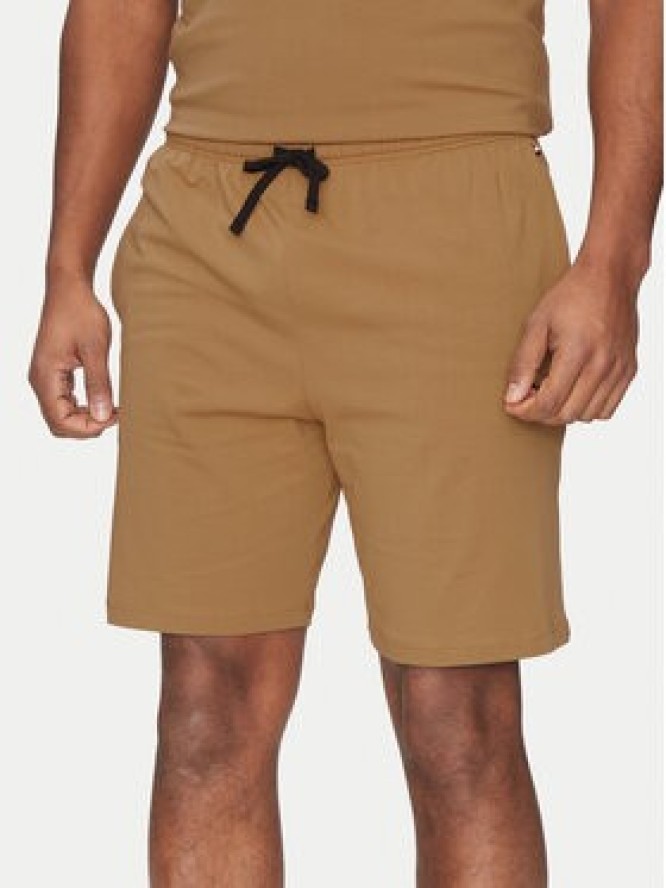 BOSS Szorty sportowe Mix&Match 50515314 Beżowy Regular Fit