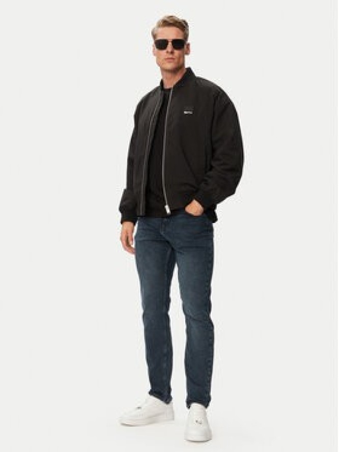 Karl Lagerfeld Jeans Kurtka bomber B3M15051 Czarny Regular Fit
