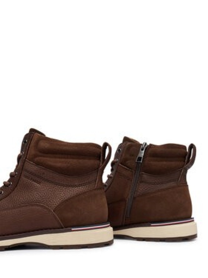 Tommy Hilfiger Trzewiki Corporate W FM0FM05606 Brązowy