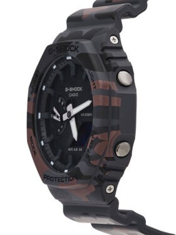 G-Shock Zegarek GA-2100CM-8AER Czarny