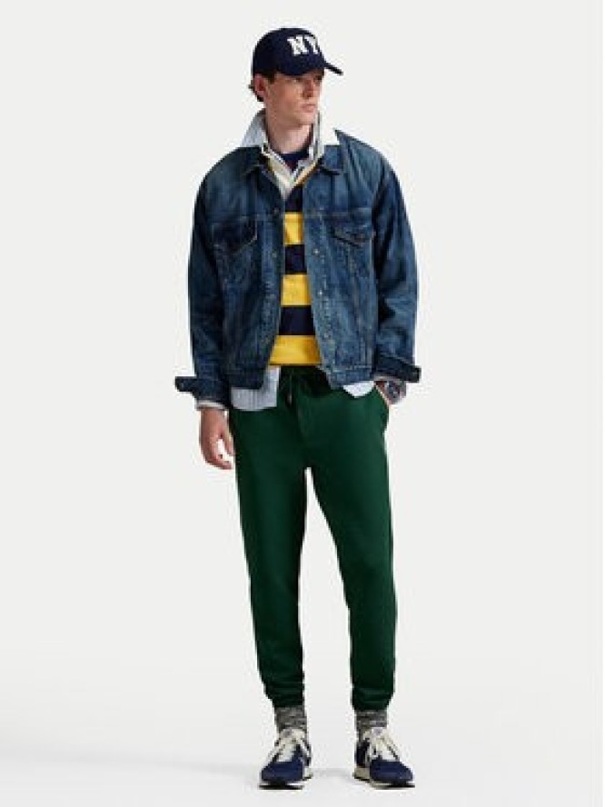 Polo Ralph Lauren Spodnie dresowe 710881518087 Zielony Regular Fit