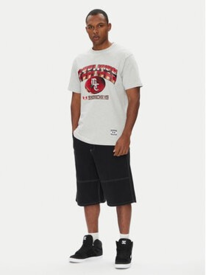 DC Shoes T-Shirt Change ADYZT05462 Szary Regular Fit