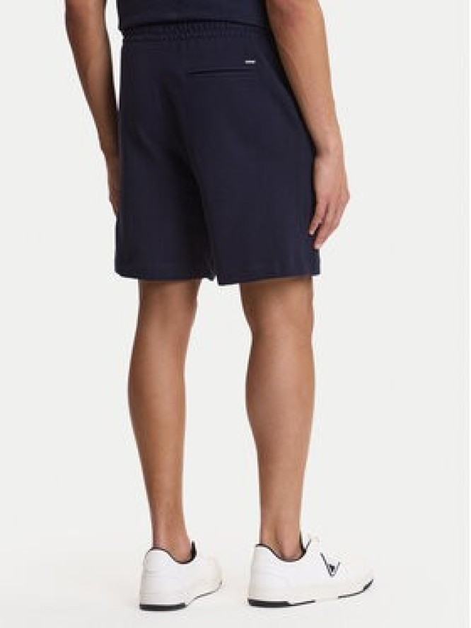 Guess Szorty sportowe M6GD16 K3088 Granatowy Regular Fit