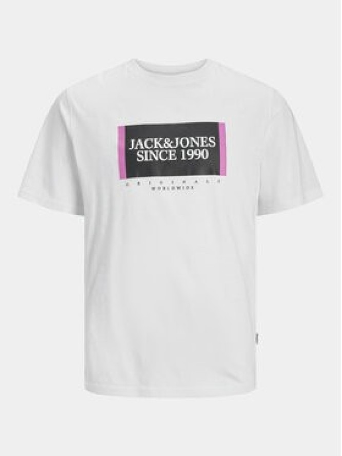 Jack & Jones T-Shirt Lafayette 12252681 Biały Standard Fit