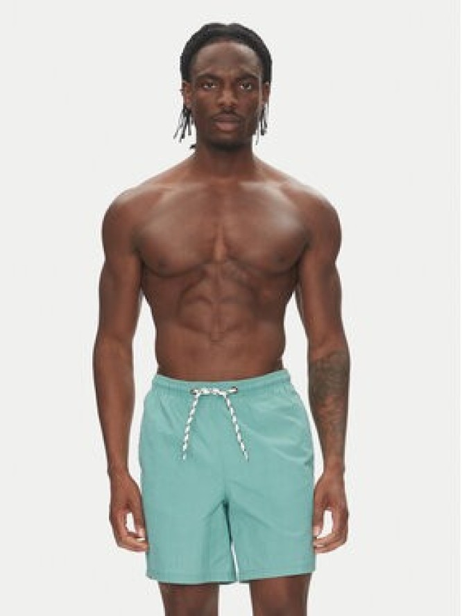 Blend Szorty kąpielowe 20718324 Zielony Regular Fit