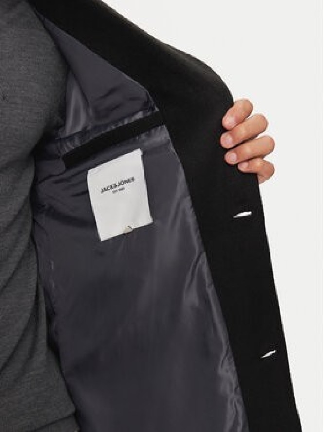 Jack & Jones Płaszcz przejściowy Hays 12258389 Czarny Regular Fit