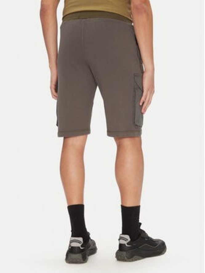 C.P. Company Szorty sportowe 18CMSB160A006090M Szary Regular Fit