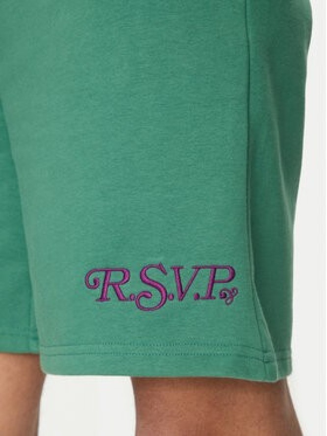 Fila Szorty sportowe Lamswaarde FAM0909 Zielony Regular Fit