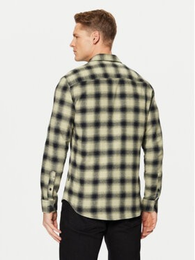 Blend Koszula 20717421 Zielony Slim Fit