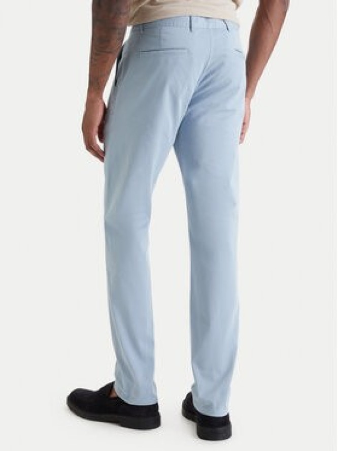 BOSS Chinosy 50510933 Błękitny Slim Fit