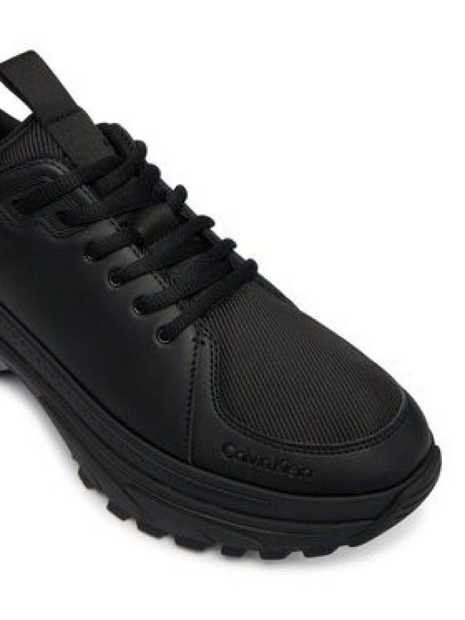 Calvin Klein Sneakersy Hike Runner Laceup Tech Mix YM0YM01417 Czarny
