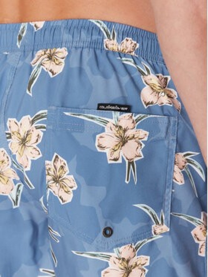 Quiksilver Szorty kąpielowe Everyday Straight Volley 15 EQYJV04121 Niebieski Regular Fit