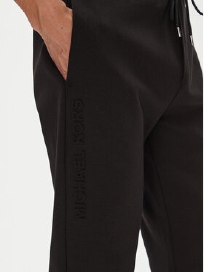 Michael Kors Spodnie dresowe CR552G65MF Czarny Regular Fit
