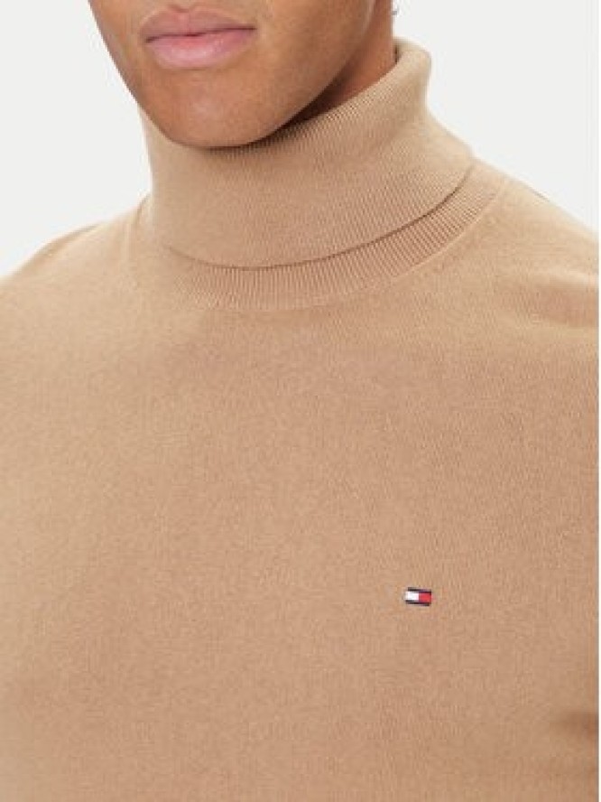 Tommy Hilfiger Golf MW0MW28048 Beżowy Regular Fit