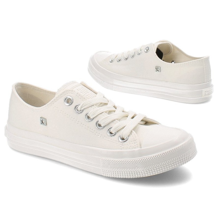 Białe Trampki Big Star Sportowe Obuwie Unisex