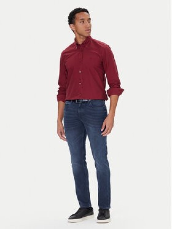 BOSS Jeansy P-Delaware 50549834 Granatowy Slim Fit