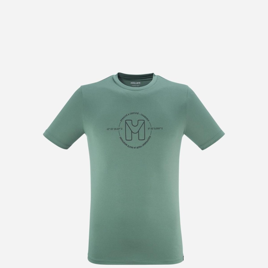 Koszulka męska z krótkim rękawem Millet Ubic Light Ts Ss M active fit