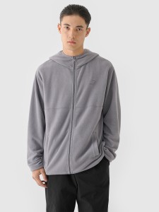 4F Polar regular z kapturem męski - szary L