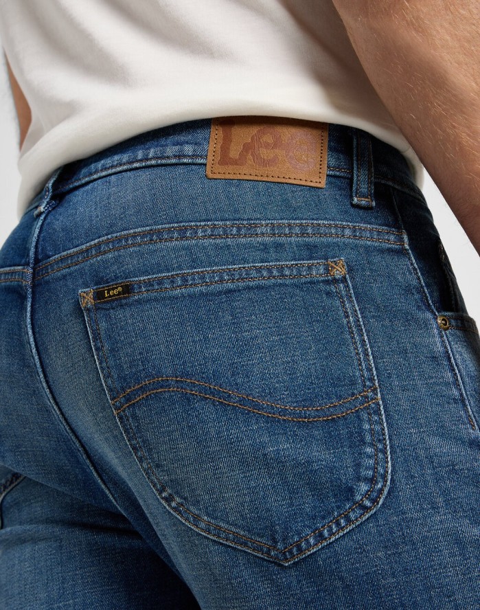 LEE RIDER MĘSKIE SPODNIE JEANSOWE JEANSY DŻINSY BAKER BLUE 112359539 L701016431