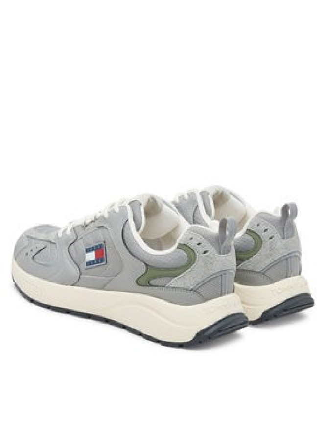 Tommy Jeans Sneakersy Tjm Runner EM0EM01581 Szary