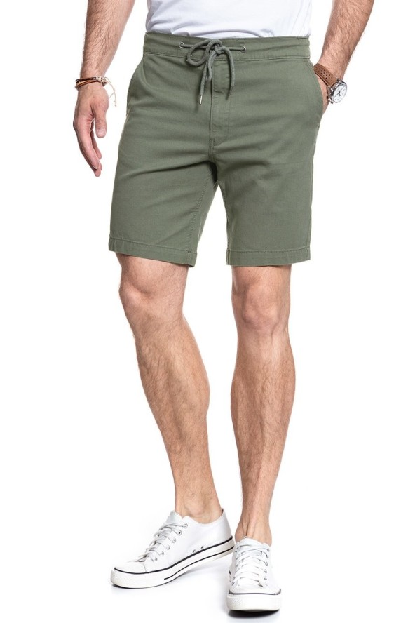 SPODENKI LEE DRAWSTRING SHORT LICHEN GREEN L73ULB82 112120794