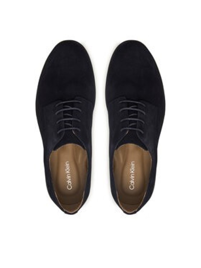 Calvin Klein Półbuty Ess Rubber Derby Su HM0HM01928 Czarny