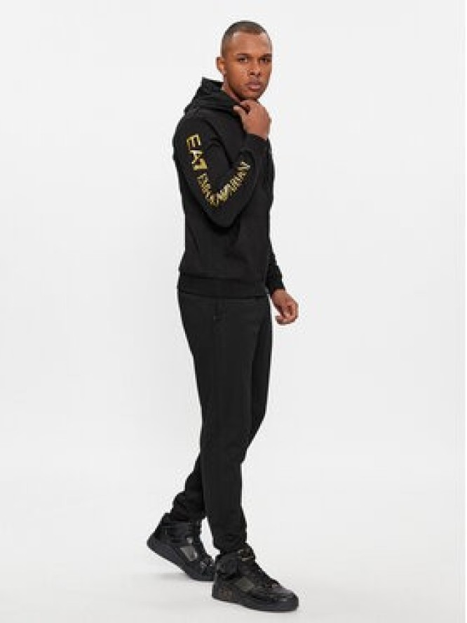 EA7 Emporio Armani Bluza 7M000568 AF13512 MC004 Czarny Regular Fit