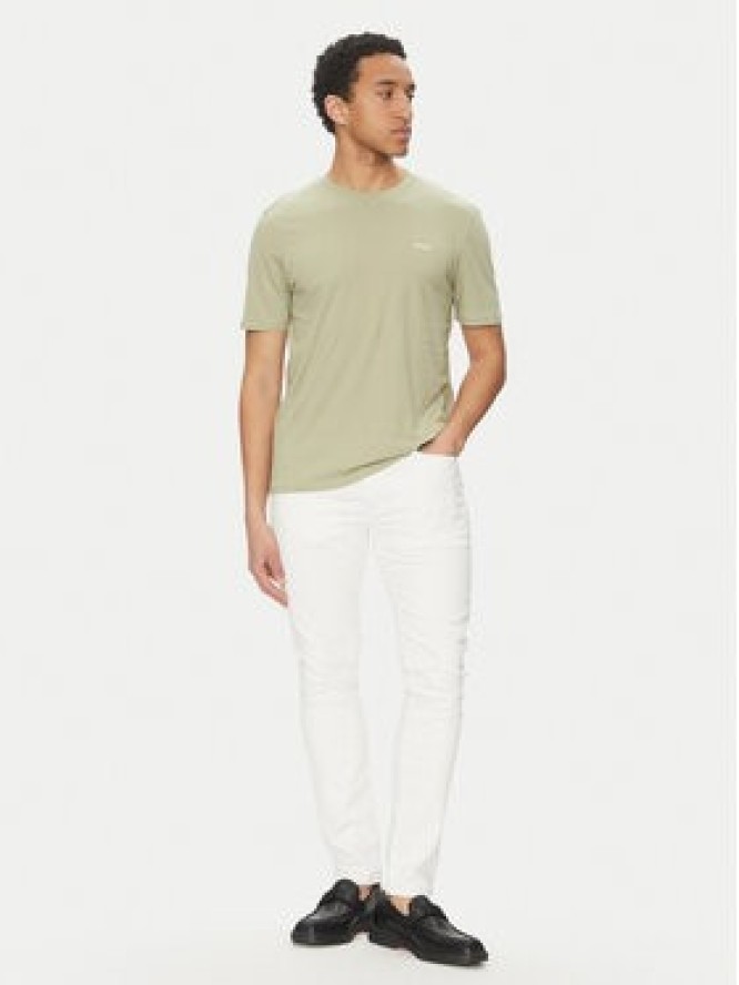 HUGO Jeansy 50537696 Biały Extra Slim Fit