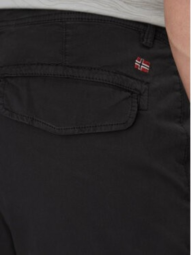 Napapijri Spodnie materiałowe NP0A4IDQ0411 Szary Regular Fit