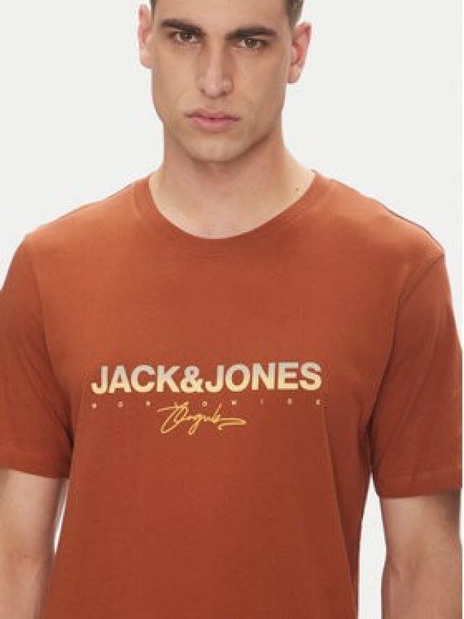 Jack & Jones T-Shirt Canggu 12281809 Czerwony Regular Fit
