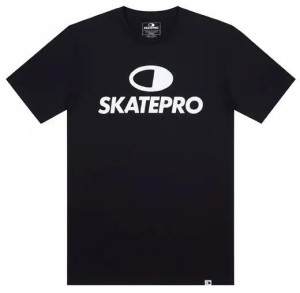 Odzież T-shirts unisex SkatePro Koszulka - S - Black