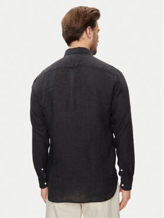 Tommy Hilfiger Koszula MW0MW34602 Czarny Regular Fit
