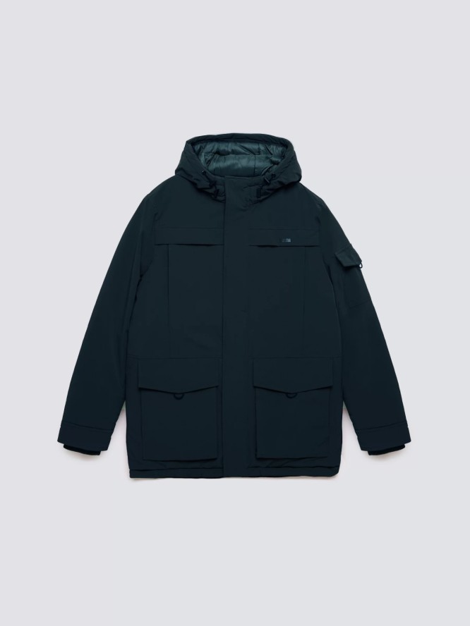 Kurtka męska z wypełnieniem granatowa Lob 404