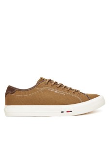 Tommy Hilfiger Tenisówki Hi Vulc Street Canvas FM0FM05515 Brązowy