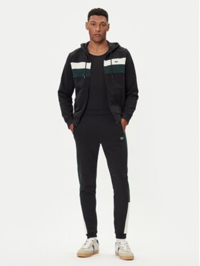 Lacoste Spodnie dresowe XH5923 Czarny Regular Fit