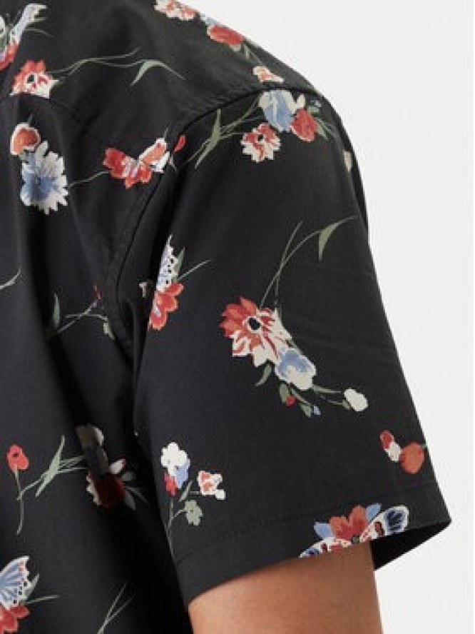 RVCA Koszula Morning Glory AVYWT00490 Czarny Regular Fit