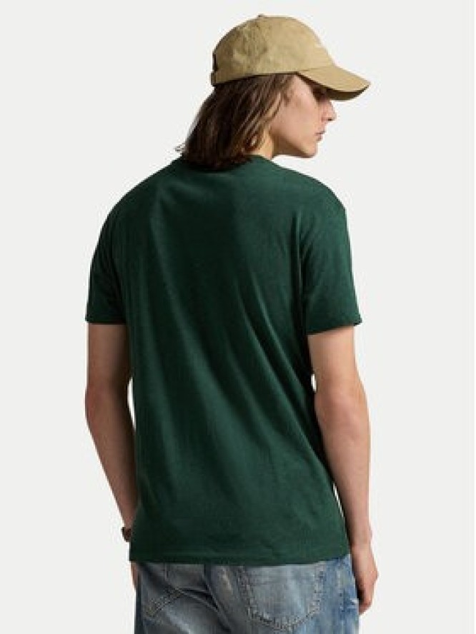 Polo Ralph Lauren T-Shirt 710671438460 Zielony Custom Slim Fit