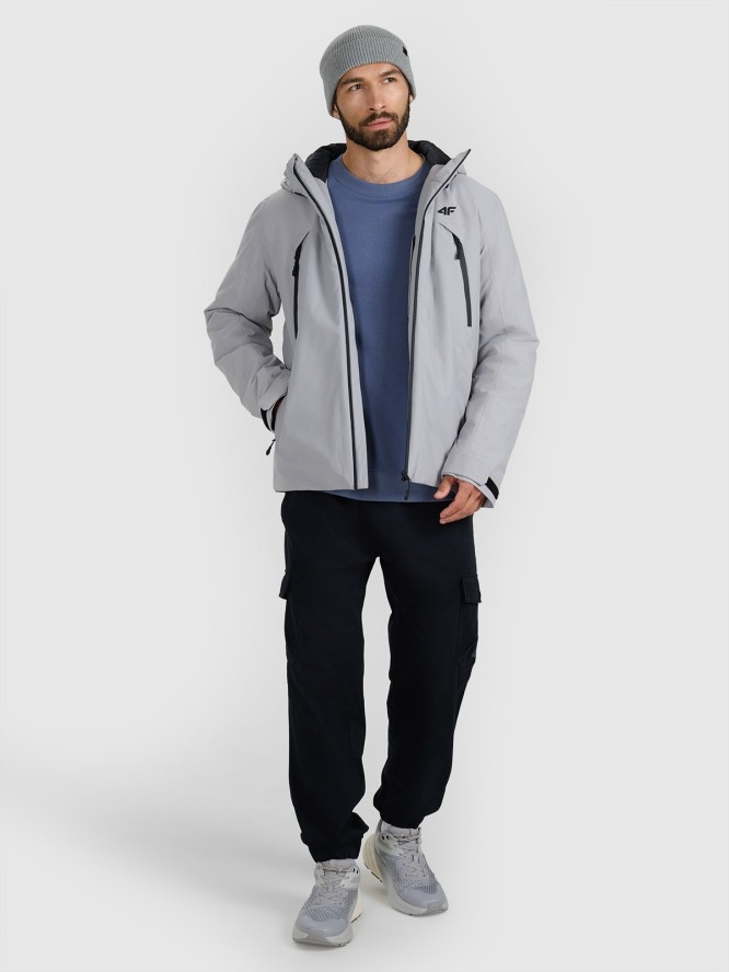 4F Kurtka przejściowa membrana 10000 męska - szara XXL