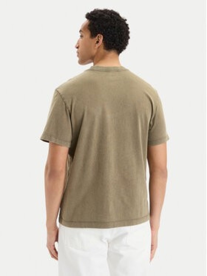 Calvin Klein Jeans T-Shirt LV04RB824G Zielony Regular Fit