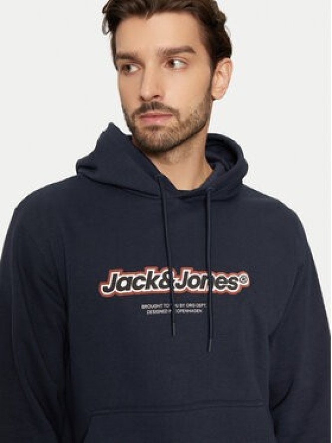 Jack & Jones Bluza Vesterbro 12265766 Granatowy Relaxed Fit
