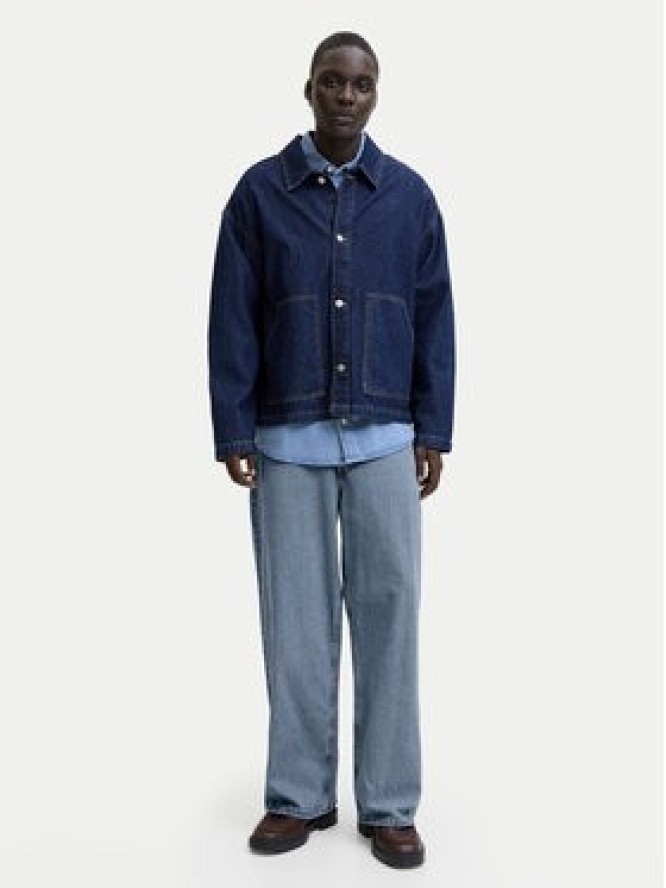 Jack & Jones Jeansy Dave Original 12290230 Niebieski Baggy Fit