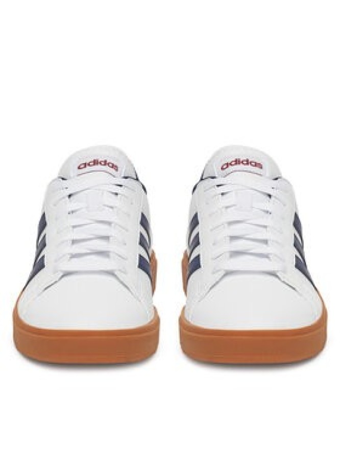 adidas Sneakersy GRAND COURT BASE 2.0 JH8614 Biały