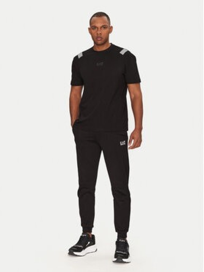 EA7 Emporio Armani T-Shirt 7M000266 AF10375 UC001 Czarny Regular Fit