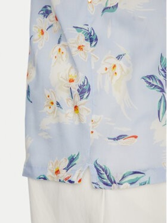 Tommy Hilfiger Koszula Bowling UM0UM03227 Błękitny Regular Fit