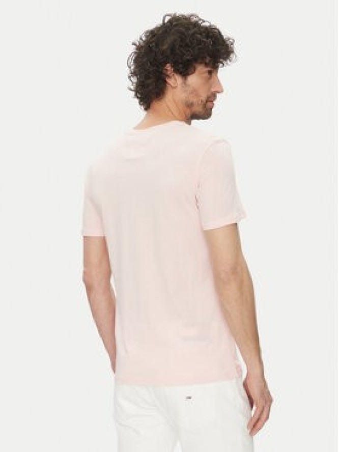 Tommy Jeans T-Shirt Jaspe DM0DM20364 Różowy Slim Fit