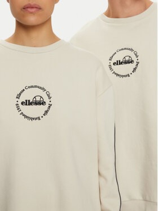 Ellesse Bluza Unisex Salzburg SHX21065 Beżowy Regular Fit