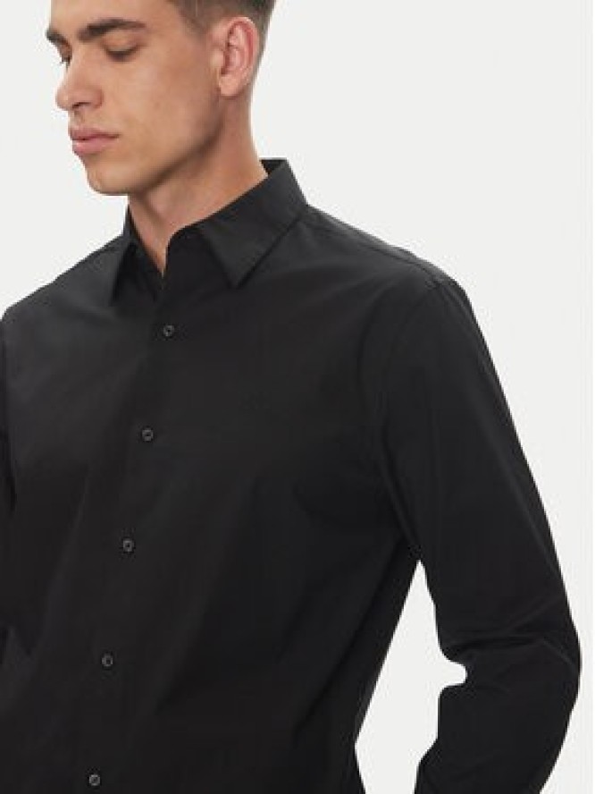 Calvin Klein Koszula LV04LB148G Czarny Slim Fit