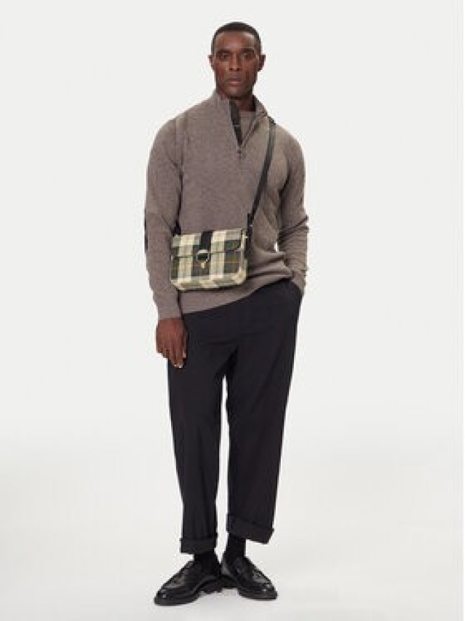 Barbour Sweter Holden MKN0837OL76 Zielony Regular Fit