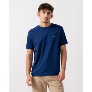 Koszulka crop top Mężczyzna GANT REG SHIELD SS T-SHIRT