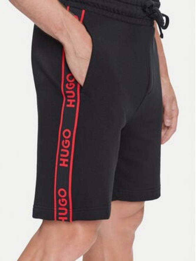 HUGO Szorty sportowe Liam 50540936 Czarny Regular Fit